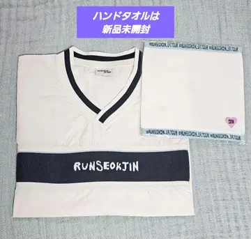 RUNSEOKJIN 진 T셔츠 핸드 타월