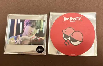 Nissy 호카포카페 캔뱃지 & 코스터 세트