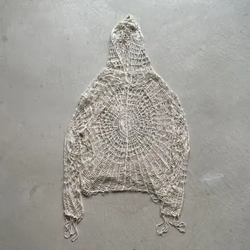 mesh knit hoodie 메쉬 니트 그런지 y2k archive