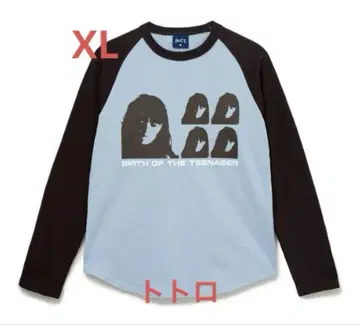BoTT DISC RAGLAN L/S TEE Blue 래글런 XL 보트