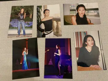 쿠도 시즈카 팬클럽 사진 6매 2000년대 N