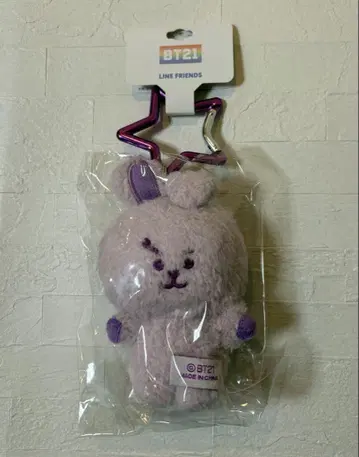 BT21 레인보우 컬러 마스코트 5주년 퍼플 COOKY