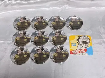 나의 히어로 아카데미아 원화전 사토 리키도 캔뱃지 10점, 코스터 세트