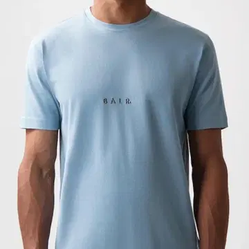BALR. LOGO SLIM 티셔츠 (Arona Blue) M 사이즈
