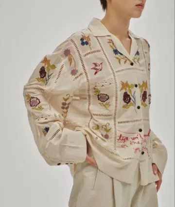TODAYFUL Embroidery Patchwork Shirts