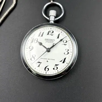 SEIKO 회중시계 긴테츠 상운 7357 철도 시계