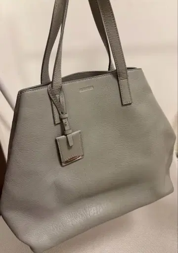 질 샌더 가죽 핸드백 JIL SANDER 그레이