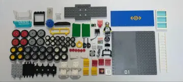 레고 LEGO 타이어 창문 기초판 미니 피규어