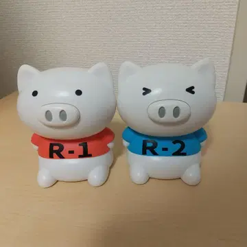 라디오 체조 부부 R-1 R-2 버튼 배터리