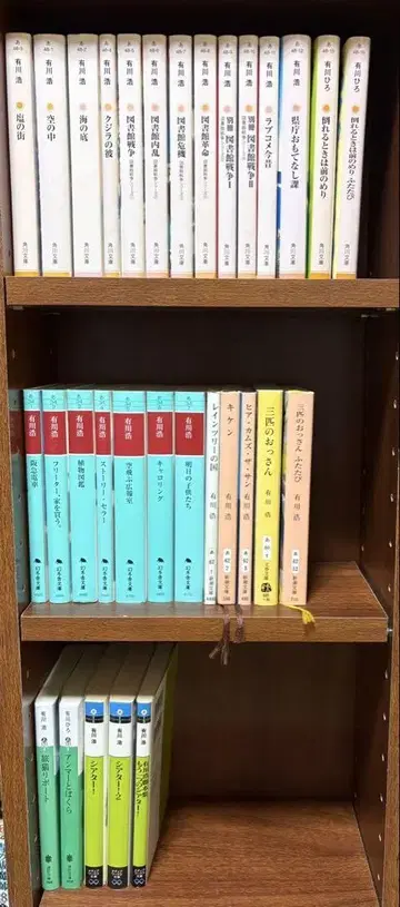아리카와 히로 소설 묶음 판매