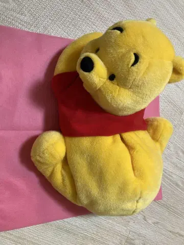 곰돌이 푸 봉제 인형 티슈 케이스