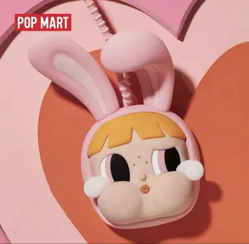 pop mart cry baby 파워퍼프 거울 펜던트 블라썸