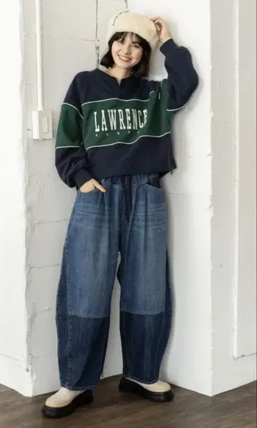 niko and [NKJ 2024AW]EASYBARREL DENIM2