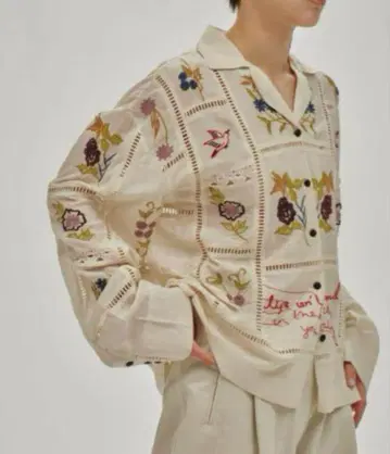 todayful Embroidery Patchwork Shirts