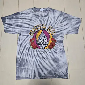 그레이트풀 데드 Gratefuldead 반팔 티셔츠 타이다이 그레이