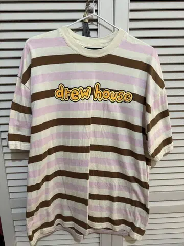 drew house 스트라이프 티셔츠 S