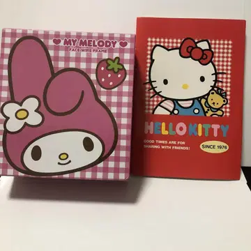 산리오 마이멜로디 사진 프레임 헬로키티 미니 앨범 미사용 새상품