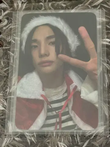 straykids 스키즈 현진 산타 popup 팝업 트레이딩 카드