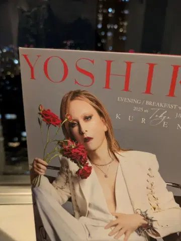 yoshiki/EvningBreakfast 쇼 2025 기념품