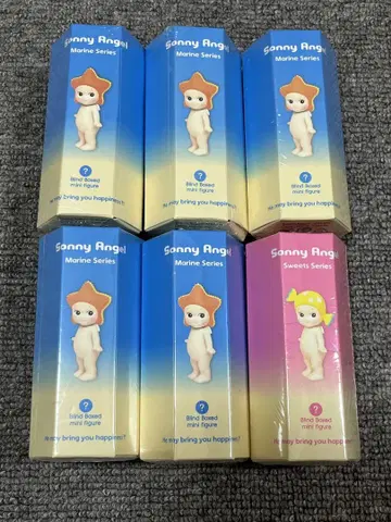Sonny Angel 마린 x 5 스위츠 x 1 총 6개 세트