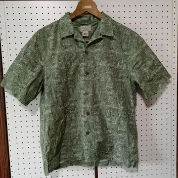 엘엘빈 L.L.Bean 오픈 칼라 셔츠 오픈 칼라 박스