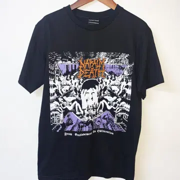 Napalm Death 나팜 데스 메탈 밴드 티셔츠