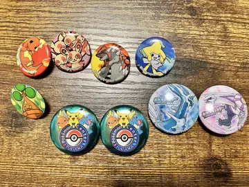 포켓몬 캔뱃지 9개 세트