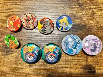 포켓몬 캔뱃지 9개 세트