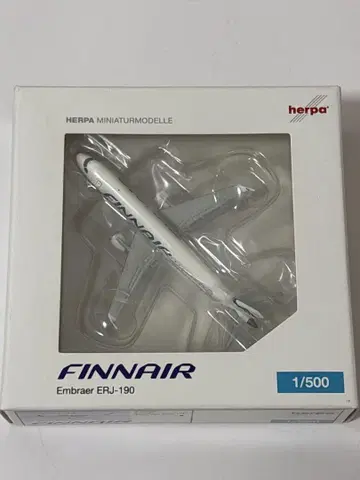핀에어 ERJ-190 1000 pieces herpa 1/500