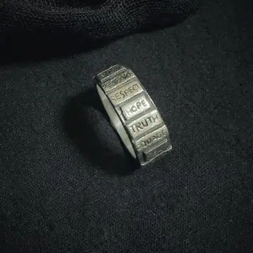 실버 925 반지 14.5호 메시지 각인 반지