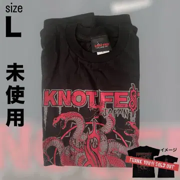 KNOT FEST JAPAN 2016 반팔 T셔츠 L 사이즈