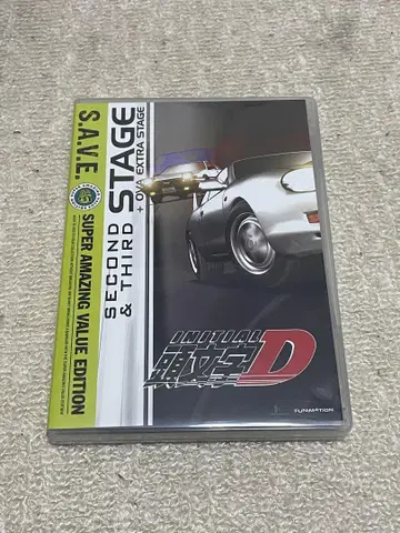 Initial D 세컨드 스테이지 & 서드 스테이지 DVD