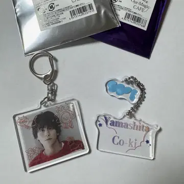 야마시타 코우키 WILDBLUE 키링 세트 OurMagic 카페