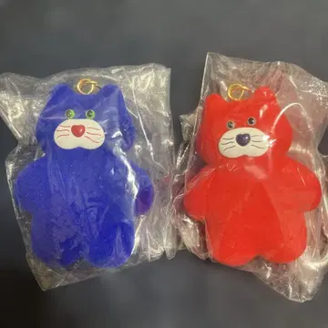 mojojojo 파랑 빨간색 고양이 naughty nicky