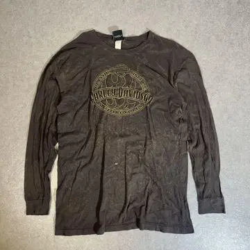 레어 HARLEY DAVIDSON 롱T USA제 할리 L 셔츠