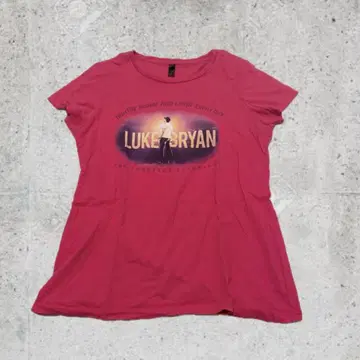 Luke Bryan Huntin' Fishin' 콘서트 투어 티셔츠