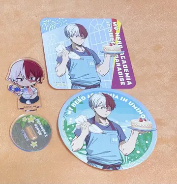 히로아카 토도로키 쇼토 스이파라 바닷가 아크릴 스탠드 코스터