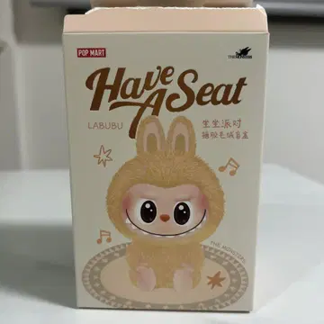 POP MART Have A Seat LABUBU 봉제 인형