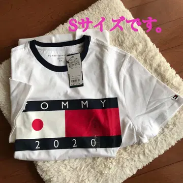 정가 6380엔 새상품 TOMMY HILFIGER 일본 한정 로고 T셔츠