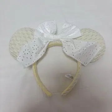 미니 레이스 머리띠 디즈니랜드 머리띠