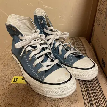 Converse All Star 스카이블루 하이컷 스니커즈