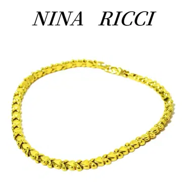 NINA RICCI 니나리치 골드 목걸이
