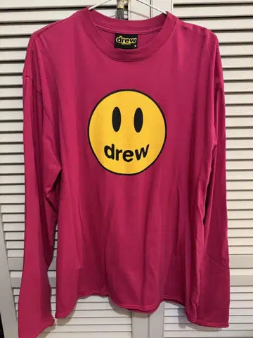 drew house 마스코트 롱T 핑크