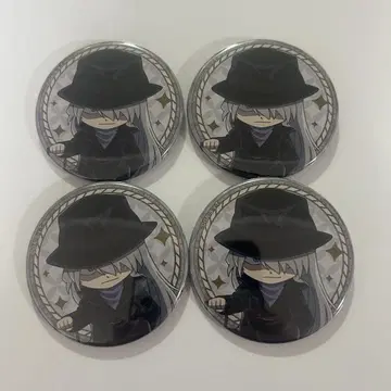 호텔 뉴오타니 콜라보 캔뱃지 명탐정 코난 진 4점