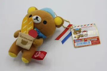 미사용 새상품 리락쿠마 봉제 인형 스트랩 택 포함