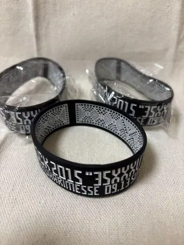 ONE OK ROCK 2015 마쿠하리 멧세 35XXXV 러버 밴드 3개