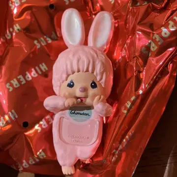 HIPPERS Monchhichi 히퍼즈 몽치치 치무탄 핑크