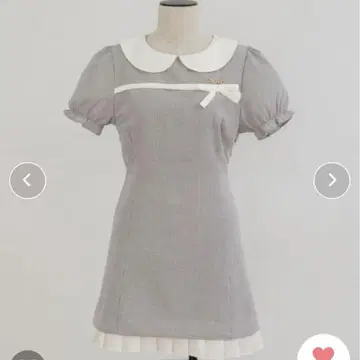 prichou Gingham Check Mini One-piece