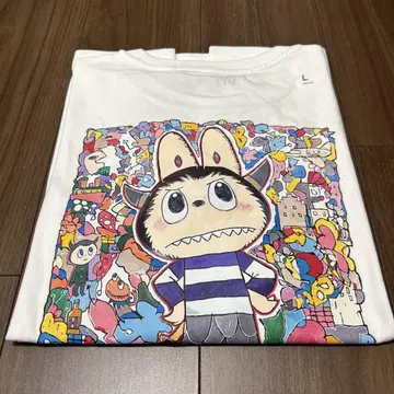 UNIQLO x POPMART 유니클로 팝마트 라부부 L 화이트 UT