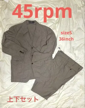 45rpm 캐주얼 셋업 사이즈 5